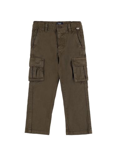 Cargohose Aus Stretch-baumwollgabardine - IL GUFO - Modalova