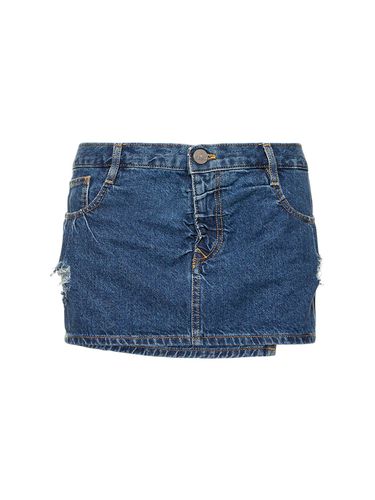 Crewe Denim Mini Skirt W/ Orb Logo - VIVIENNE WESTWOOD - Modalova