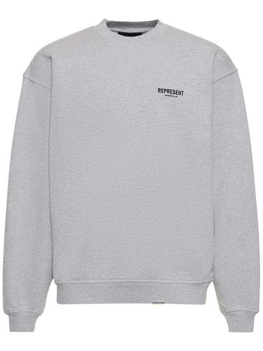 Owners Club Oversize Cotton Sweatshirt - REPRESENT - Modalova