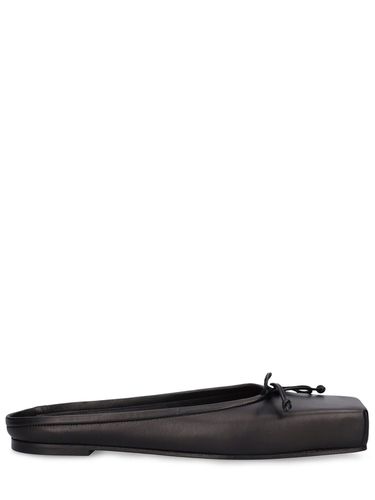 Mm Flat Leather Mules - JACQUEMUS - Modalova