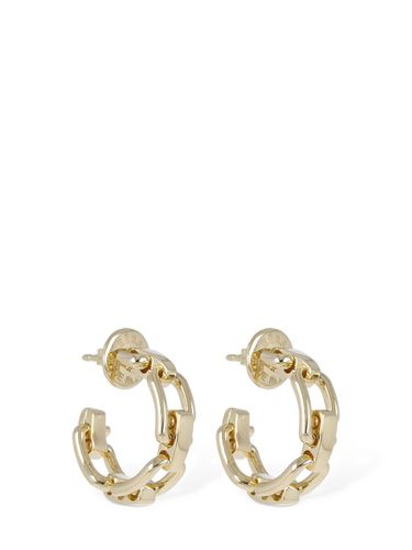 Kt Gold Reine Hoop Earrings - EÉRA - Modalova