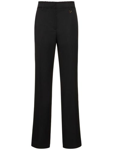 Le Pantalon Ficelle Wool Crepe Pants - JACQUEMUS - Modalova