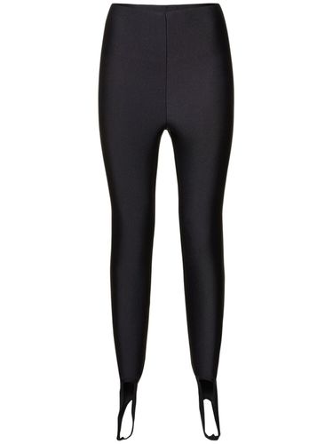 New Holly 80's Shiny Lycra Leggings - THE ANDAMANE - Modalova