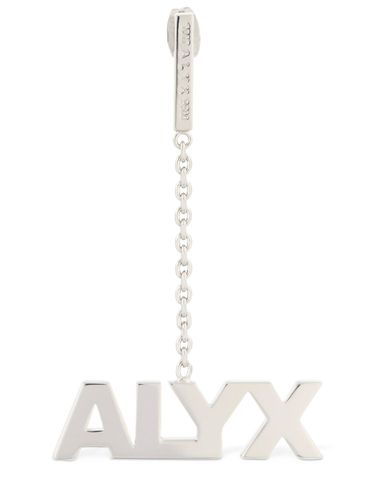 Logo Pendant Mono Earring - 1017 ALYX 9SM - Modalova