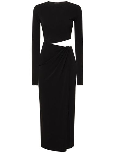 Gia Stretch Jersey Midi Dress - THE ANDAMANE - Modalova