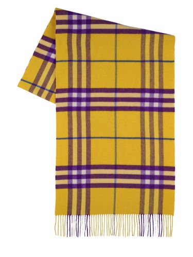 Sciarpa In Cashmere Giant Check - BURBERRY - Modalova