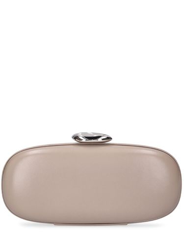 Tina Minaudiere Leather Clutch - MICHAEL KORS COLLECTION - Modalova