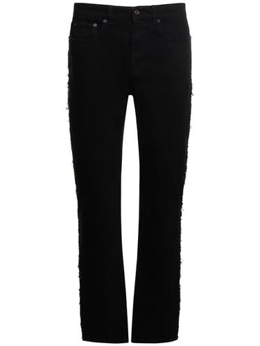 Twisted Slim Fit Cotton Denim Jeans - JW ANDERSON - Modalova