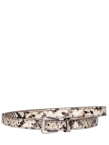 Mm Join Embossed Belt W/loop - MICHAEL KORS COLLECTION - Modalova