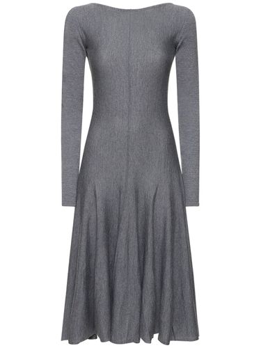 Dany Long Sleeve Wool Midi Dress - KHAITE - Modalova