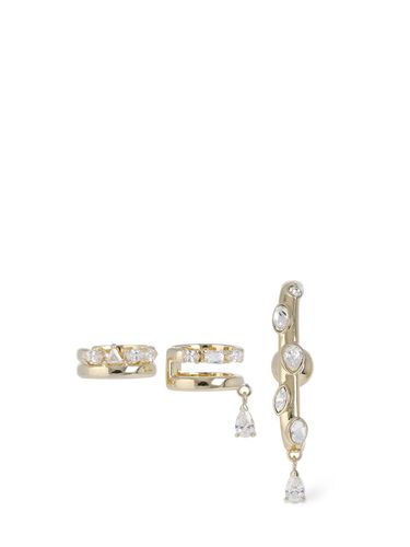 Dextera Swarovski Set Of 3 Earrings - SWAROVSKI - Modalova