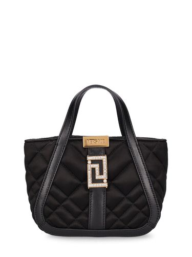 Mini Viscose & Silk Tote Bag - VERSACE - Modalova