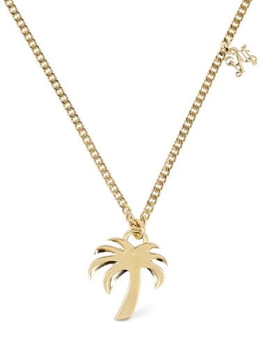 Palm Charm Brass Necklace - PALM ANGELS - Modalova