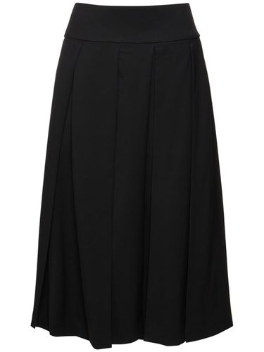 Tech Serge Pleated Midi Skirt - PATOU - Modalova