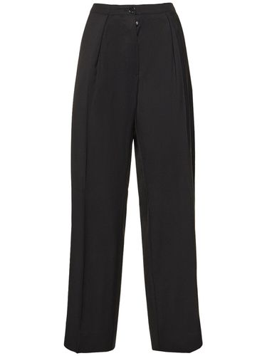 Wide Herringbone Low Rise Pants - ACNE STUDIOS - Modalova