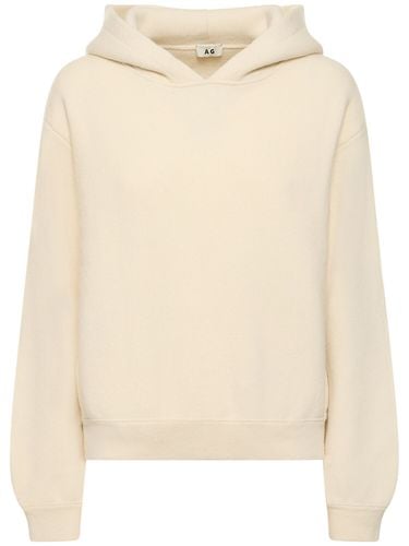 Lucrezia Wool Hoodie - ANNAGRETA - Modalova