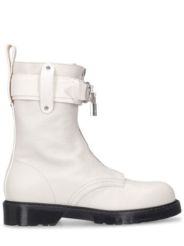 Mm Punk Combat Leather Ankle Boots - JW ANDERSON - Modalova