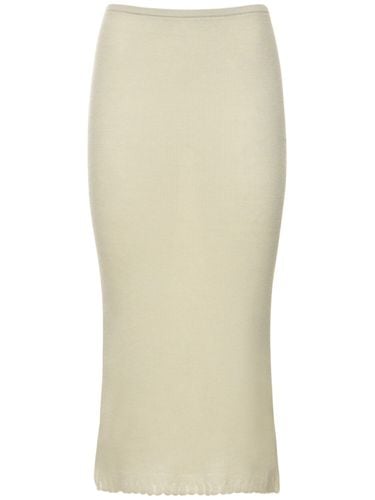 Lvr Exclusive Cashmere Midi Skirt - GUEST IN RESIDENCE - Modalova