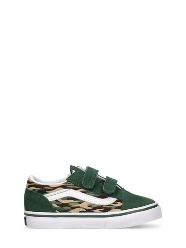 Old Skool V Leather Blend Strap Sneakers - VANS - Modalova