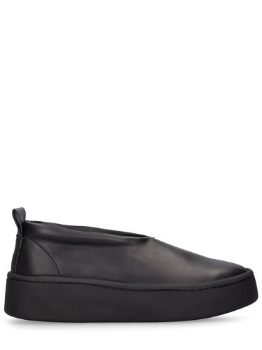 Sneakers Slip-on De Piel 40mm - JIL SANDER - Modalova