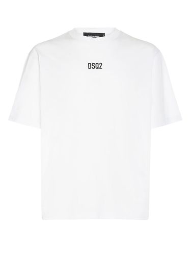 Camiseta De Algodón Estampada - DSQUARED2 - Modalova