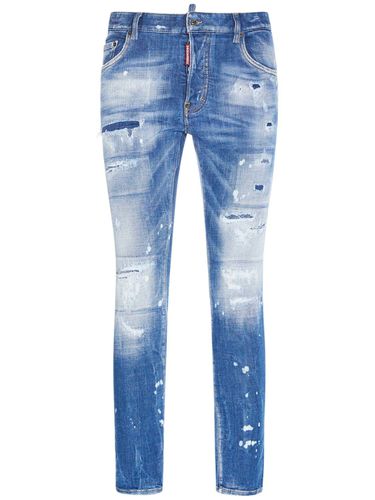 Jeans Aus Stretch-denim „super Twinky“ - DSQUARED2 - Modalova