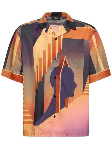 Cotton Bowling Shirt - EGONLAB - Modalova