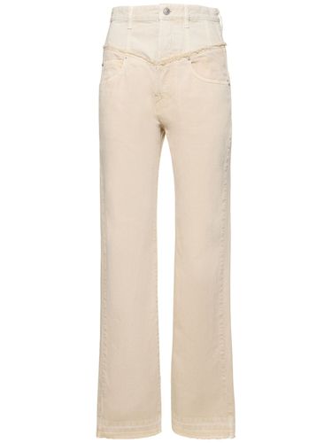 Noemie Cotton Denim Jeans - ISABEL MARANT - Modalova