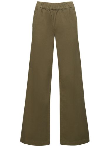 Koa Stretch Cotton Straight Pants - ANINE BING - Modalova