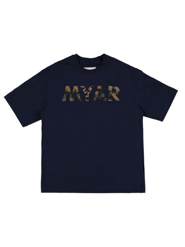 Camiseta De Jersey De Algodón Con Logo - MYAR - Modalova