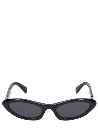 Cat-eye Acetate Sunglasses - MIU MIU - Modalova