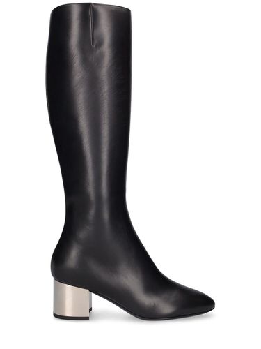 Mm Ali Runway Glossy Leather Boots - MICHAEL KORS COLLECTION - Modalova