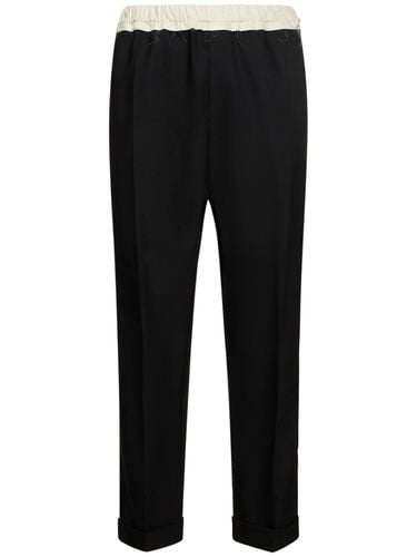 Seine Wool Wide Leg Pants - WALES BONNER - Modalova