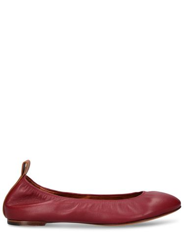 Mm Leather Ballerina Flats - LANVIN - Modalova