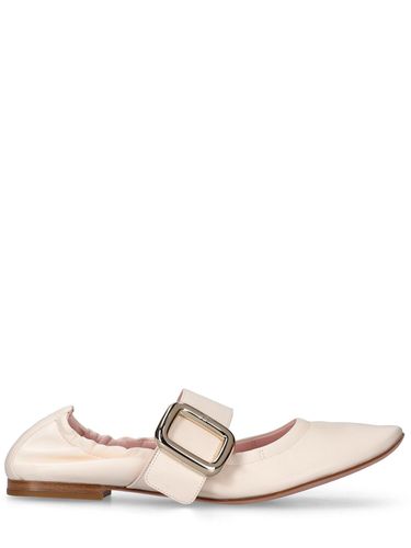 Mm Choc Babies Leather Flat Shoes - ROGER VIVIER - Modalova