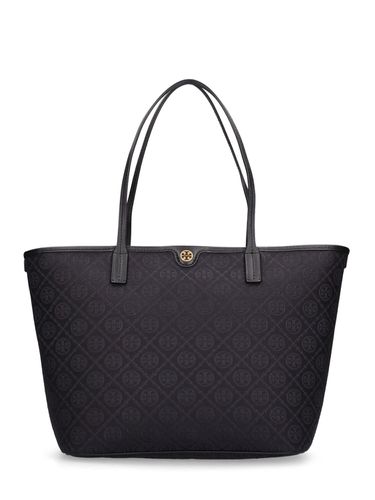 Tote Mit Reißverschluss Und T-monogramm - TORY BURCH - Modalova