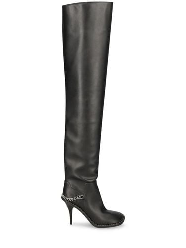 Mm Faux Leather Over-the-knee Boots - STELLA MCCARTNEY - Modalova