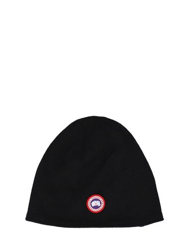 Cappello Beanie Standard In Misto Lana - CANADA GOOSE - Modalova