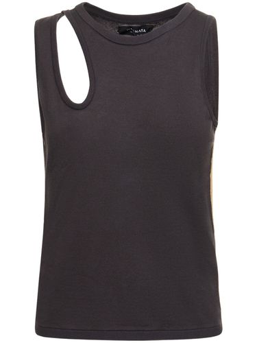 Highlighter Cotton Tank Top - NAGNATA - Modalova