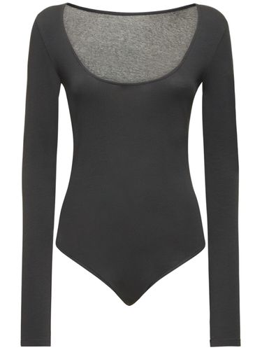 Long Sleeve Stretch Cotton Bodysuit - LEMAIRE - Modalova