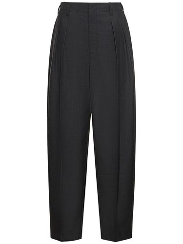 Pantaloni Tapered Fit In Misto Lana Con Pinces - LEMAIRE - Modalova