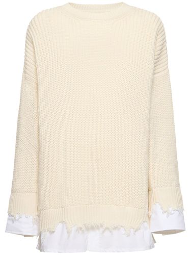 Pullover Aus Wollmischung - MM6 MAISON MARGIELA - Modalova