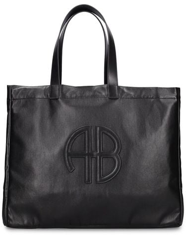 Large Rio Recycled Leather Tote Bag - ANINE BING - Modalova