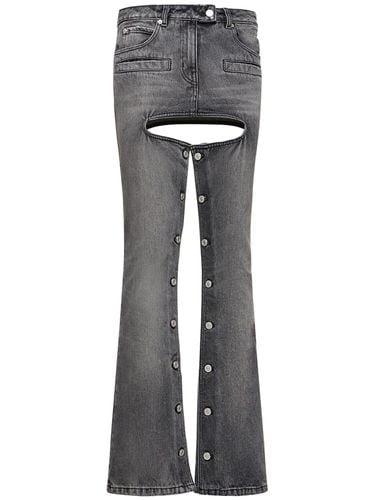 Chaps Cotton Denim Pants - COURREGES - Modalova