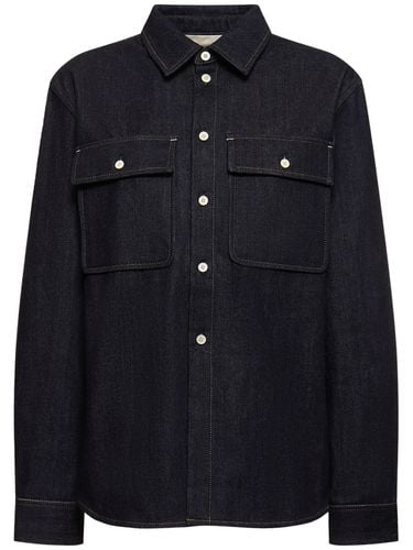 Washed Denim Shirt W/ Pockets - JIL SANDER - Modalova