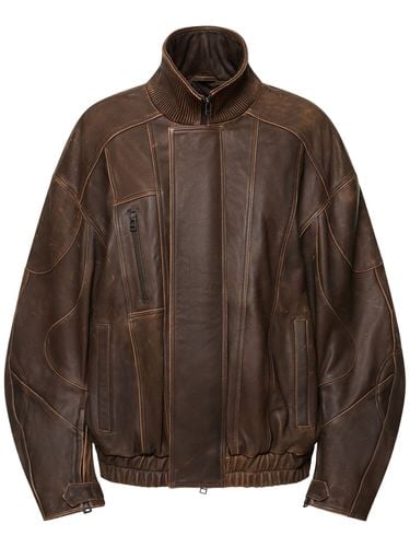 Adwa Leather Jacket - MANOKHI - Modalova