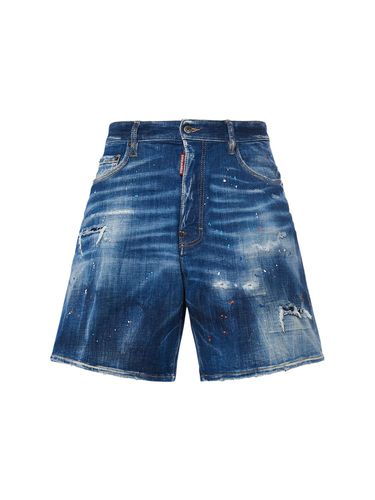 Shorts Aus Baumwolldenim - DSQUARED2 - Modalova