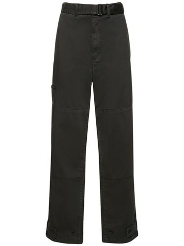 Pleated Cotton Military Pants - LEMAIRE - Modalova