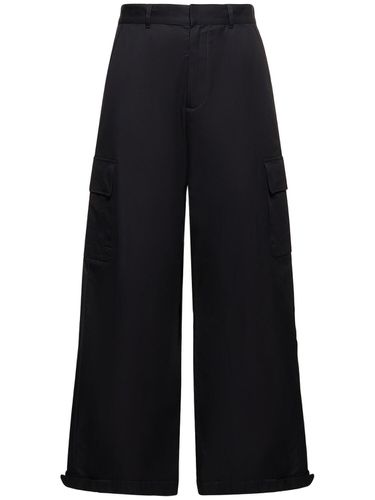 Ow Embroidery Nylon Cargo Pants - OFF-WHITE - Modalova