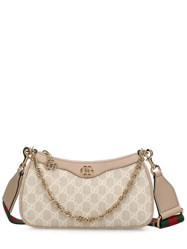 Small Ophidia Gg Canvas Shoulder Bag - GUCCI - Modalova